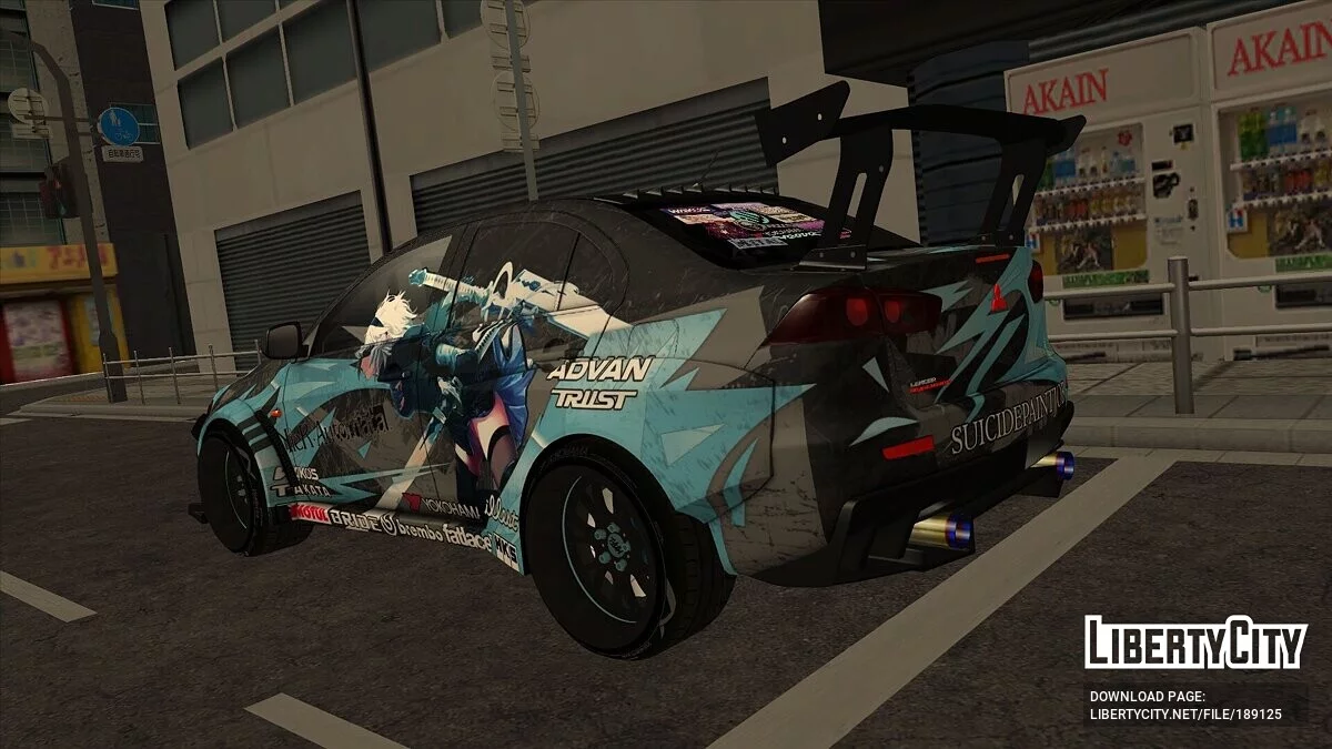 Mitsubishi Lancer Evolution X / GTA San Andreas
