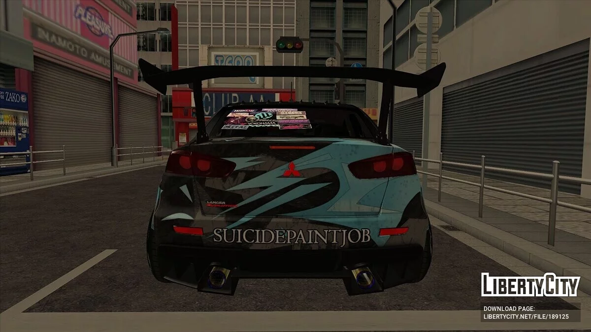 Mitsubishi Lancer Evolution X / GTA San Andreas