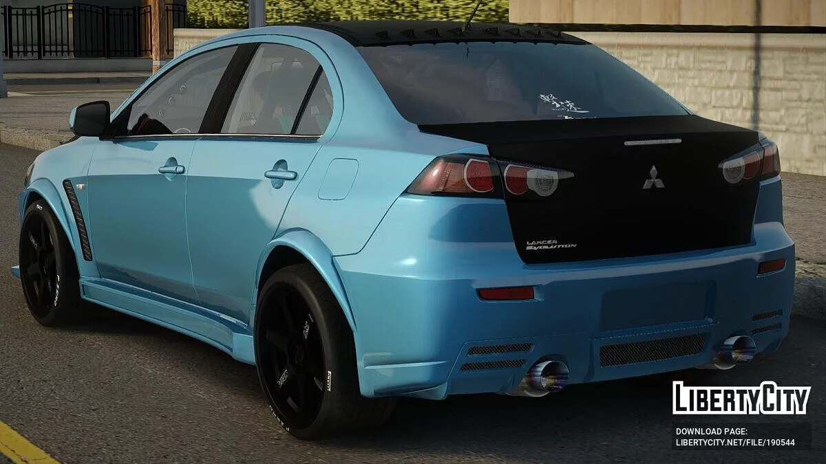 Mitsubishi EvoX WBK / GTA San Andreas
