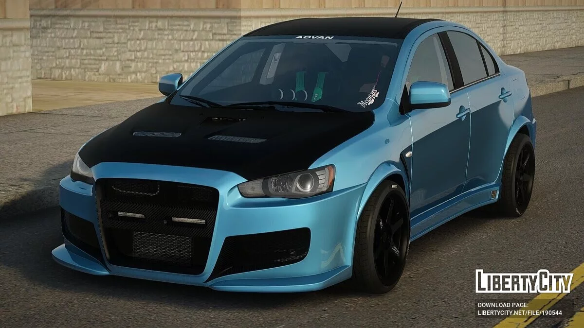 Mitsubishi EvoX WBK / GTA San Andreas