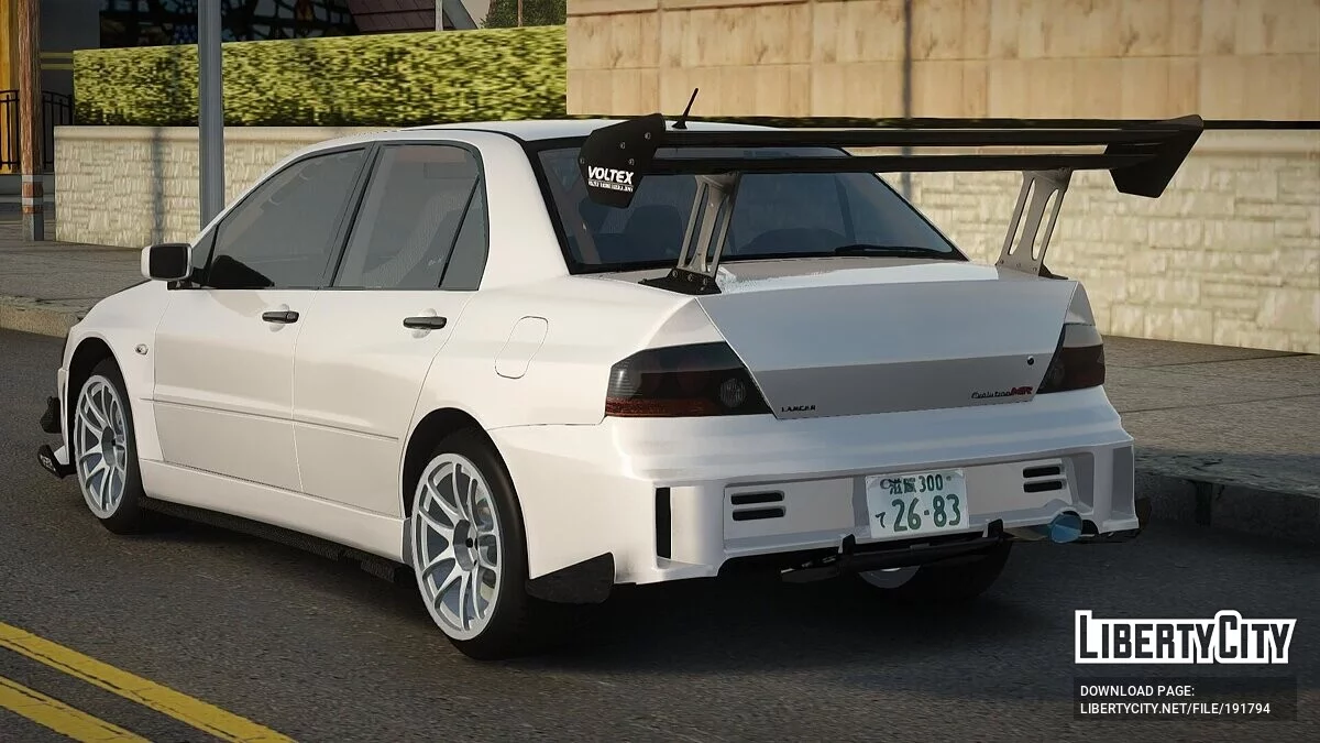 Mitsubishi Lancer Evo VII VOLTEX / GTA San Andreas