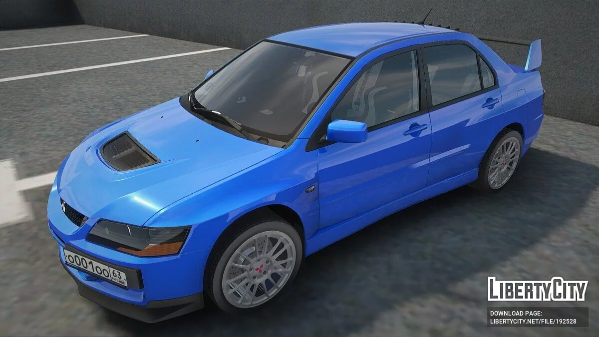 Mitsubishi Lancer Evolution IX / GTA San Andreas