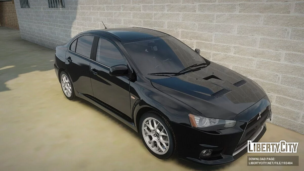 Mitsubishi Lancer Evolution X / GTA San Andreas