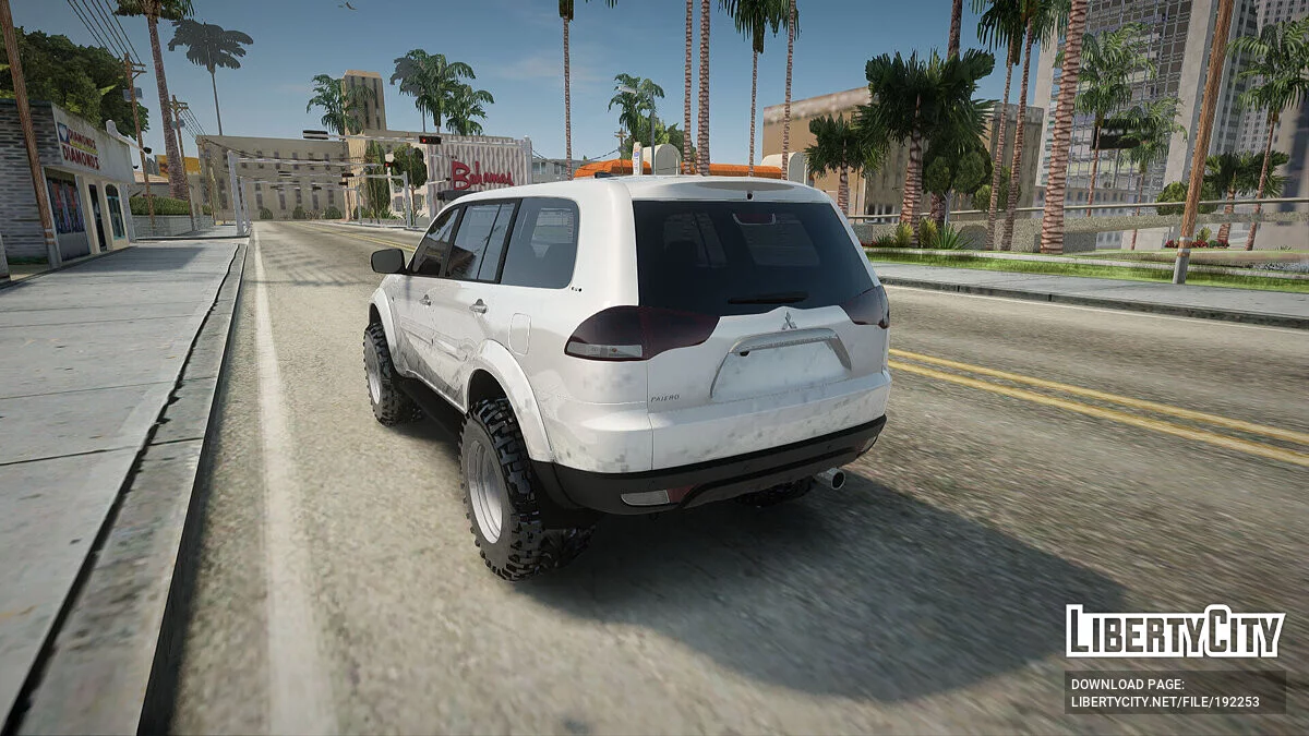 Mitsubishi Pajero Sport Off Road / GTA San Andreas