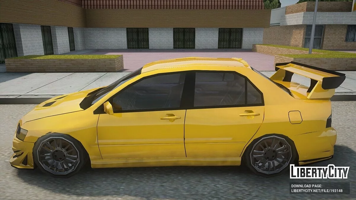 Mitsubishi Lancer Evolution VIII / GTA San Andreas