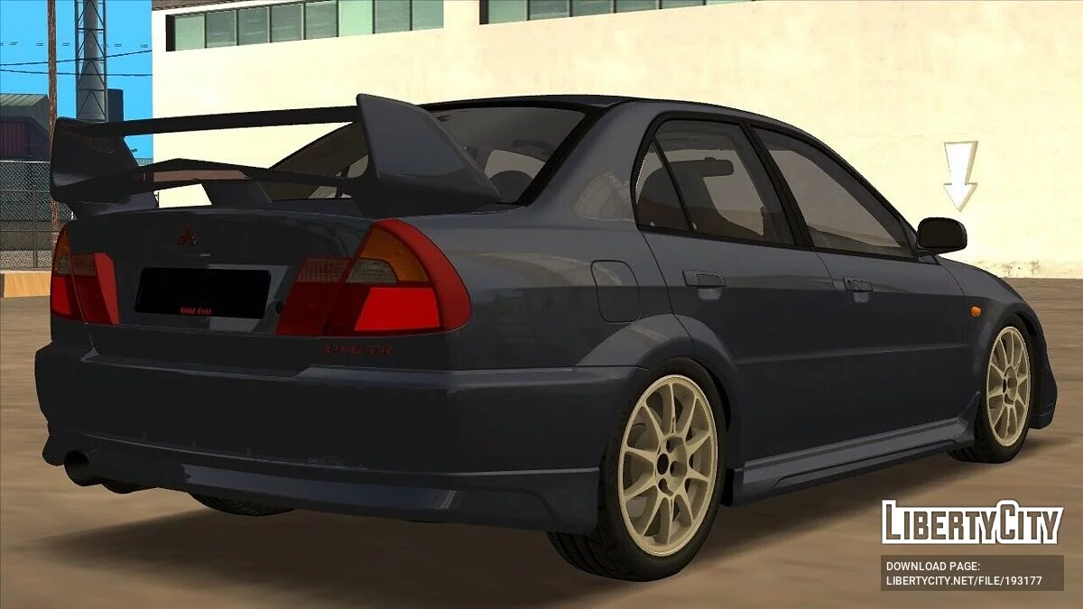 Mitsubishi Lancer VI + CCD / GTA San Andreas
