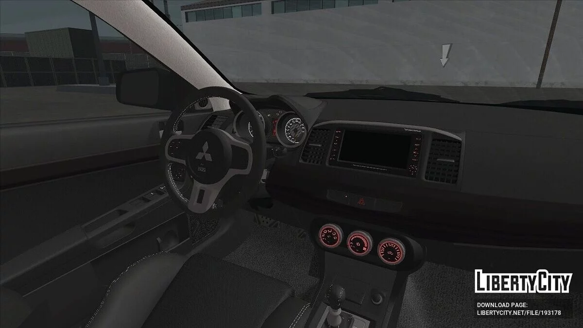 Mitsubishi Lancer X + CCD / GTA San Andreas