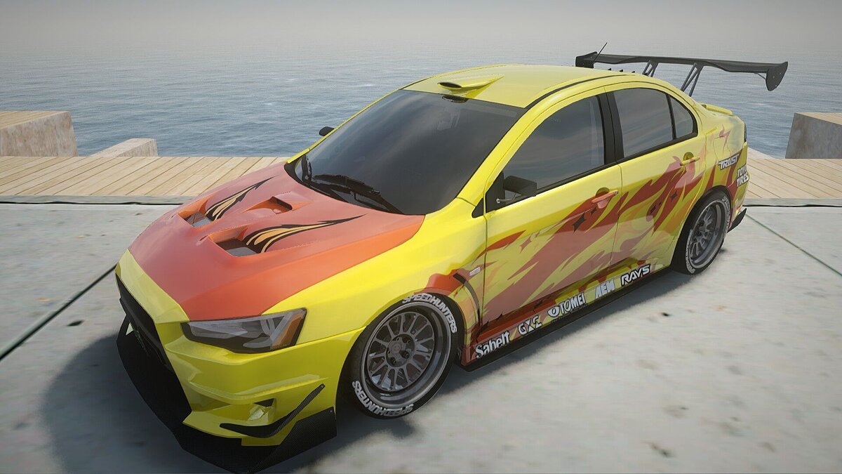 Скачать Mitsubishi Lancer Evo X Time Attack для GTA San Andreas