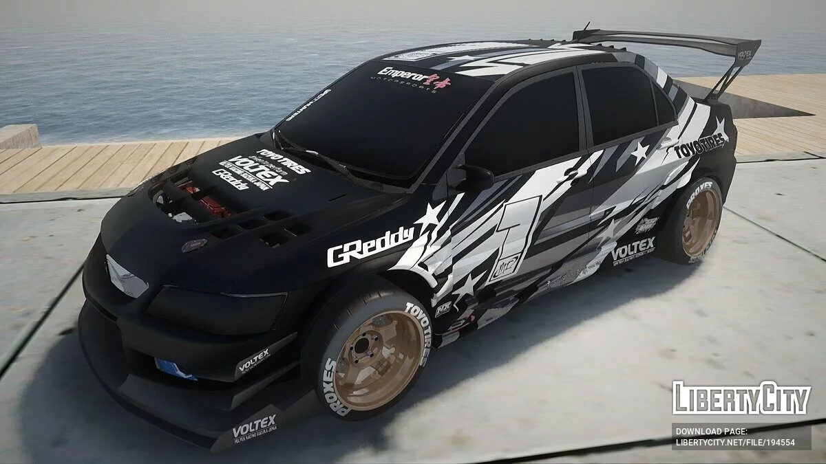 Mitsubishi Lancer Evolution IX Voltex Edition / GTA San Andreas