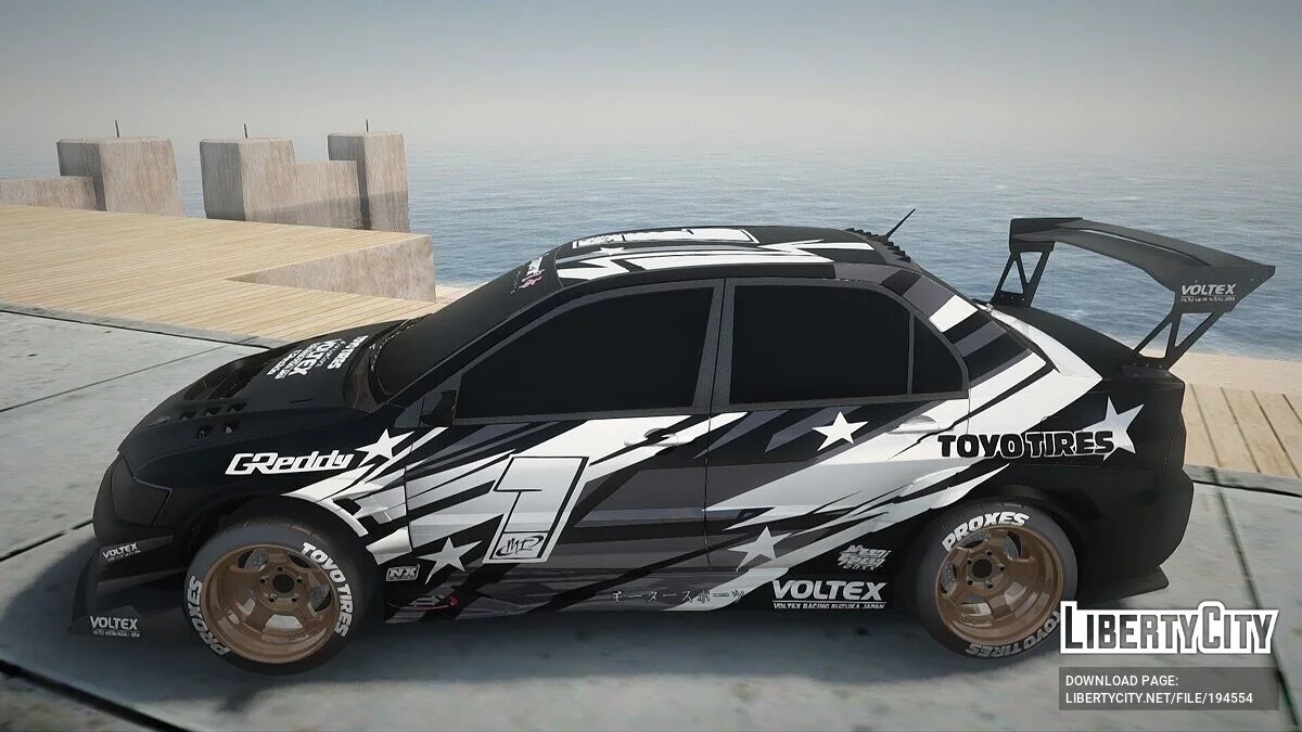 Mitsubishi Lancer Evolution IX Voltex Edition / GTA San Andreas