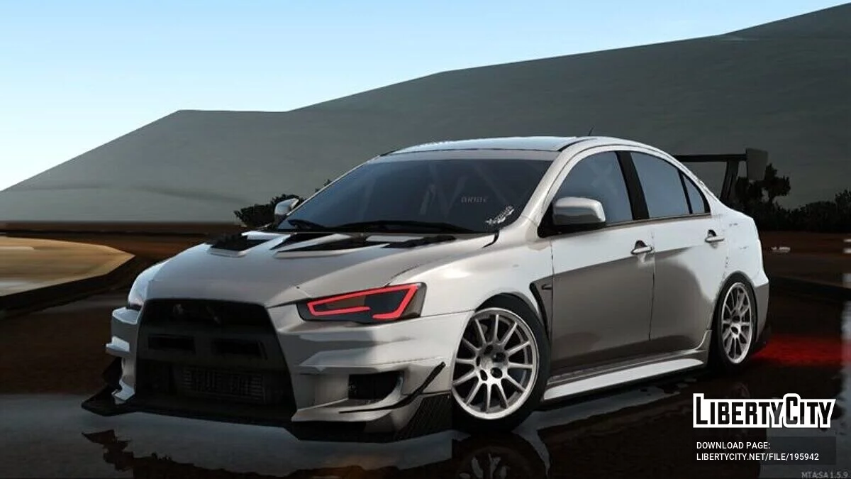 Mitsubishi Evo Lancer X / GTA San Andreas