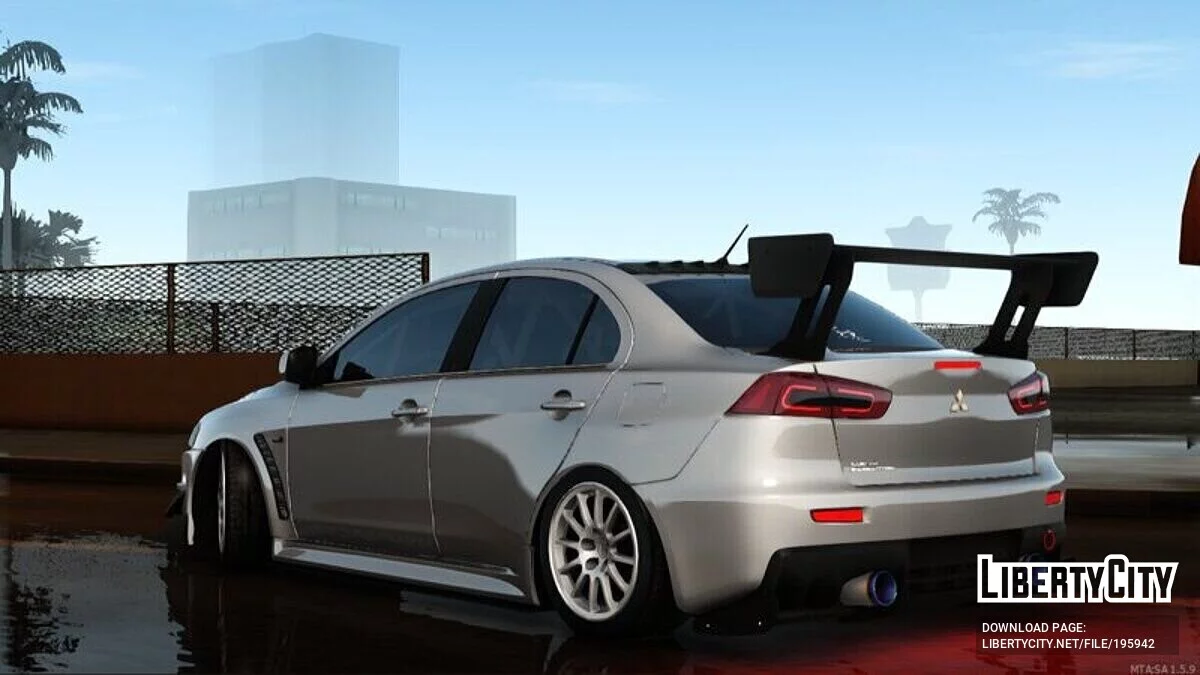 Mitsubishi Evo Lancer X / GTA San Andreas