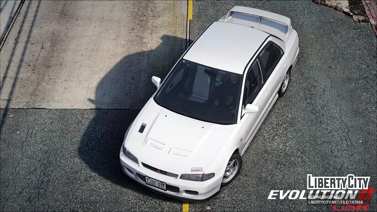 1993 Mitsubishi Lancer Evolution II GSR [CE9A] / GTA San Andreas