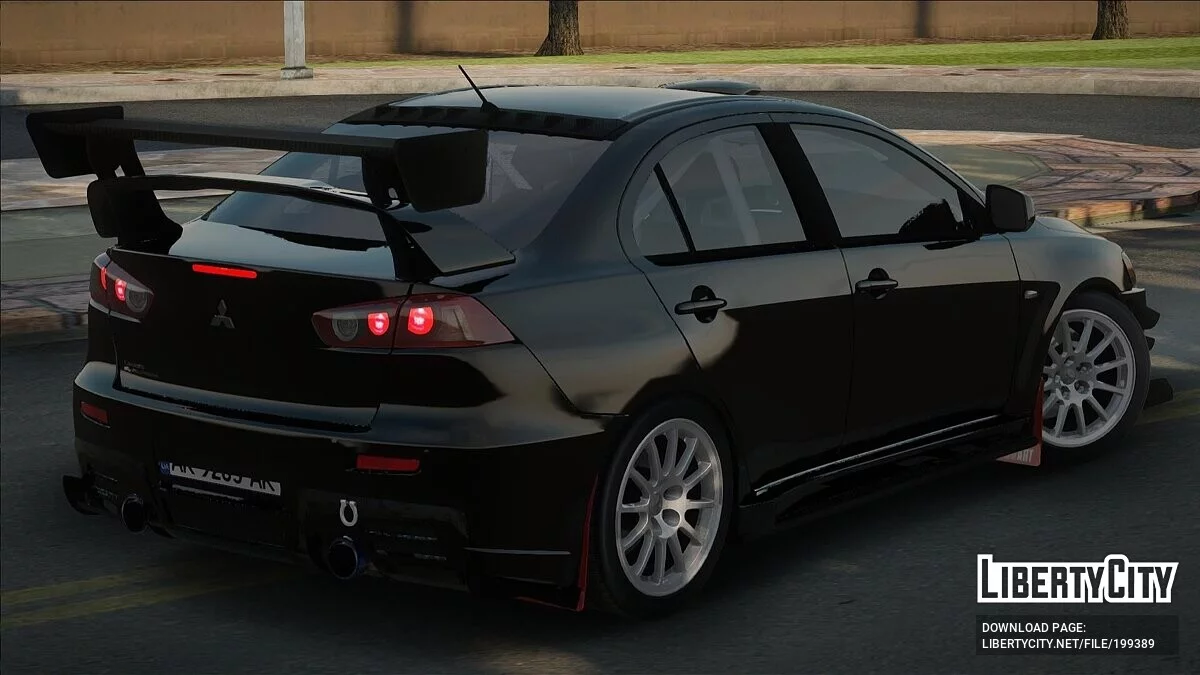Mitsubishi Lancer Evo X / GTA San Andreas
