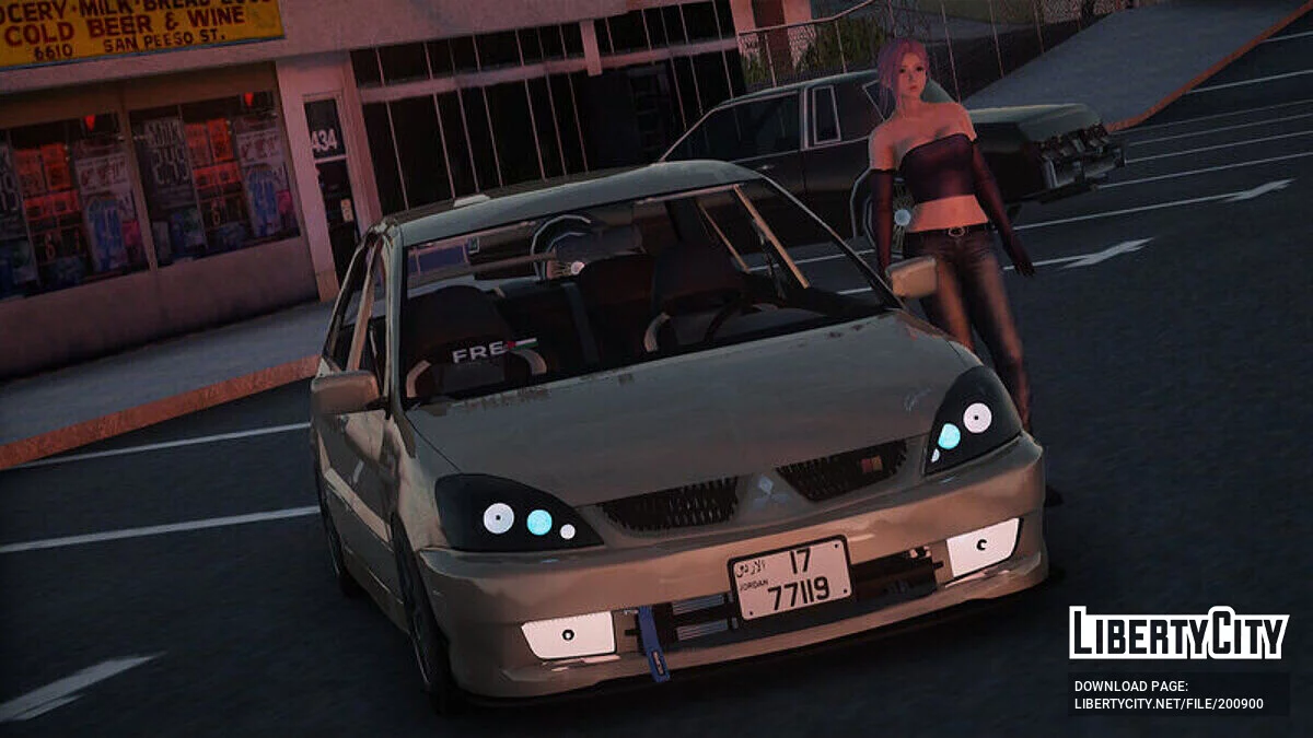 2007 Mitsubishi Lancer GLX RALLIART / GTA San Andreas