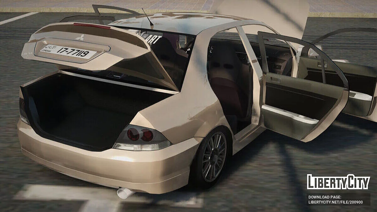 2007 Mitsubishi Lancer GLX RALLIART / GTA San Andreas