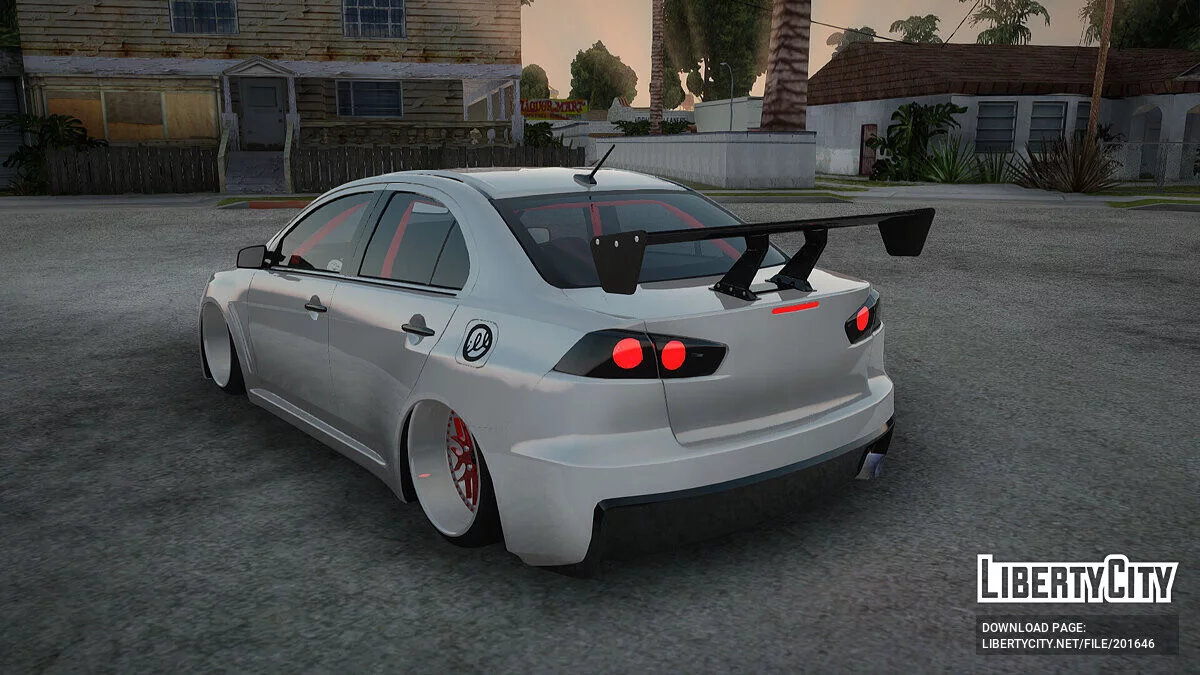 Mitsubishi Lancer Evolution X v2 Make Stance / GTA San Andreas