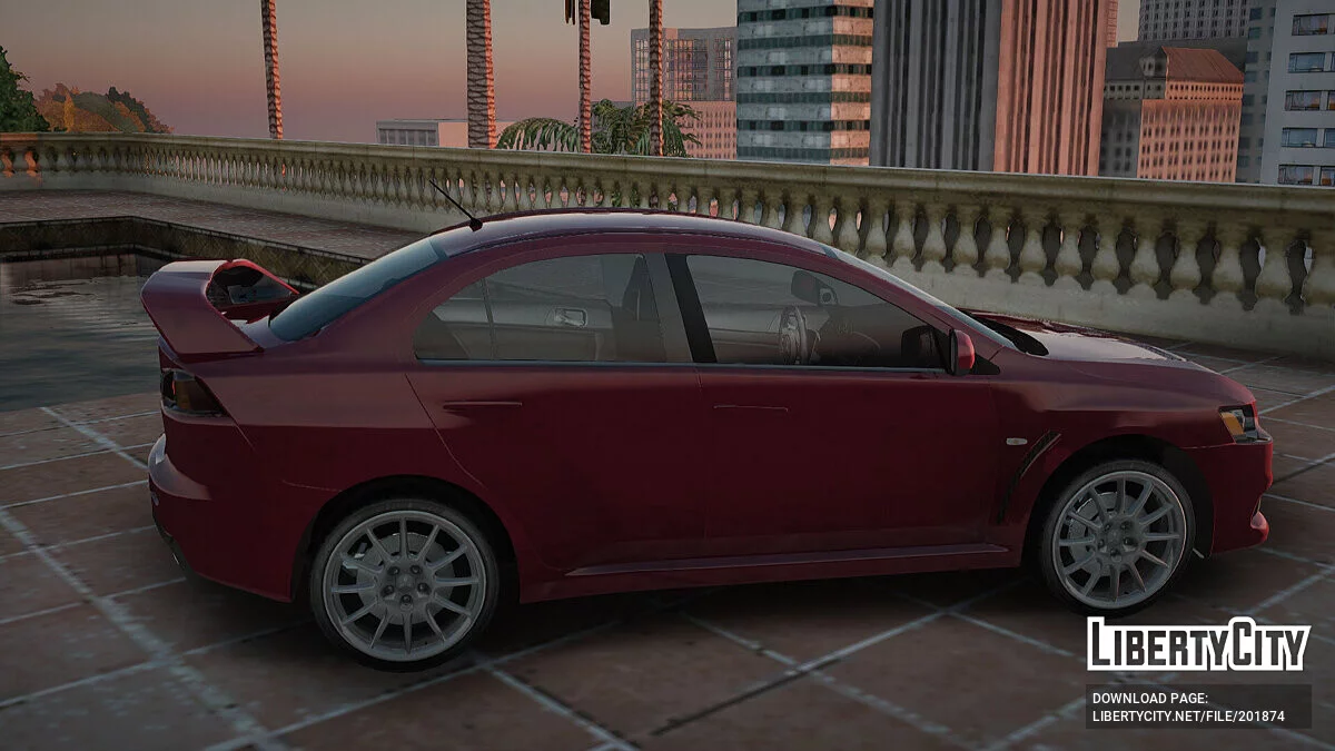 Mitsubishi Lancer Evolution X / GTA San Andreas