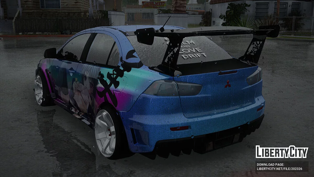 Mitsubishi Lancer X by Venceslav Sexy / GTA San Andreas