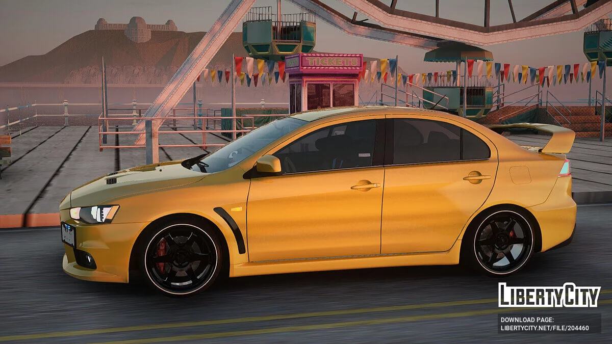 Mitsubishi Lancer X Evolution / GTA San Andreas