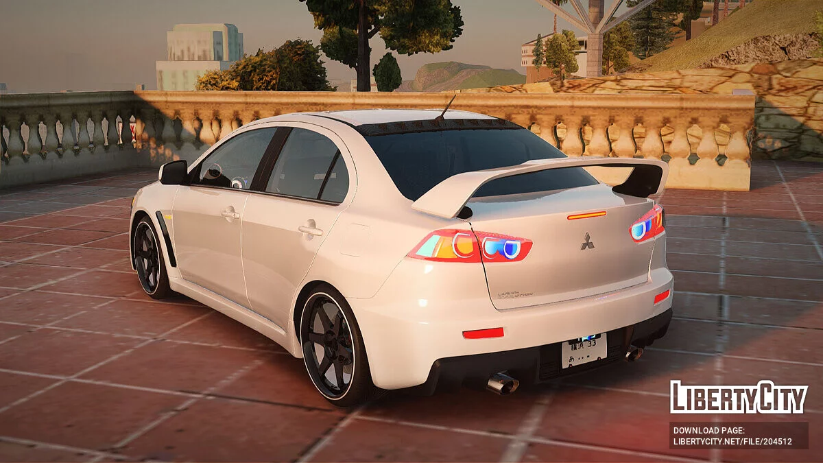 Mitsubishi Lancer X Evolution / GTA San Andreas