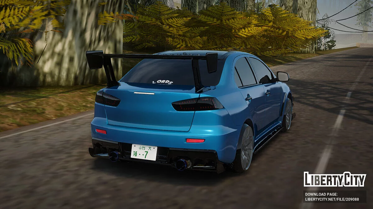 Mitsubishi Lancer Evolution / GTA San Andreas