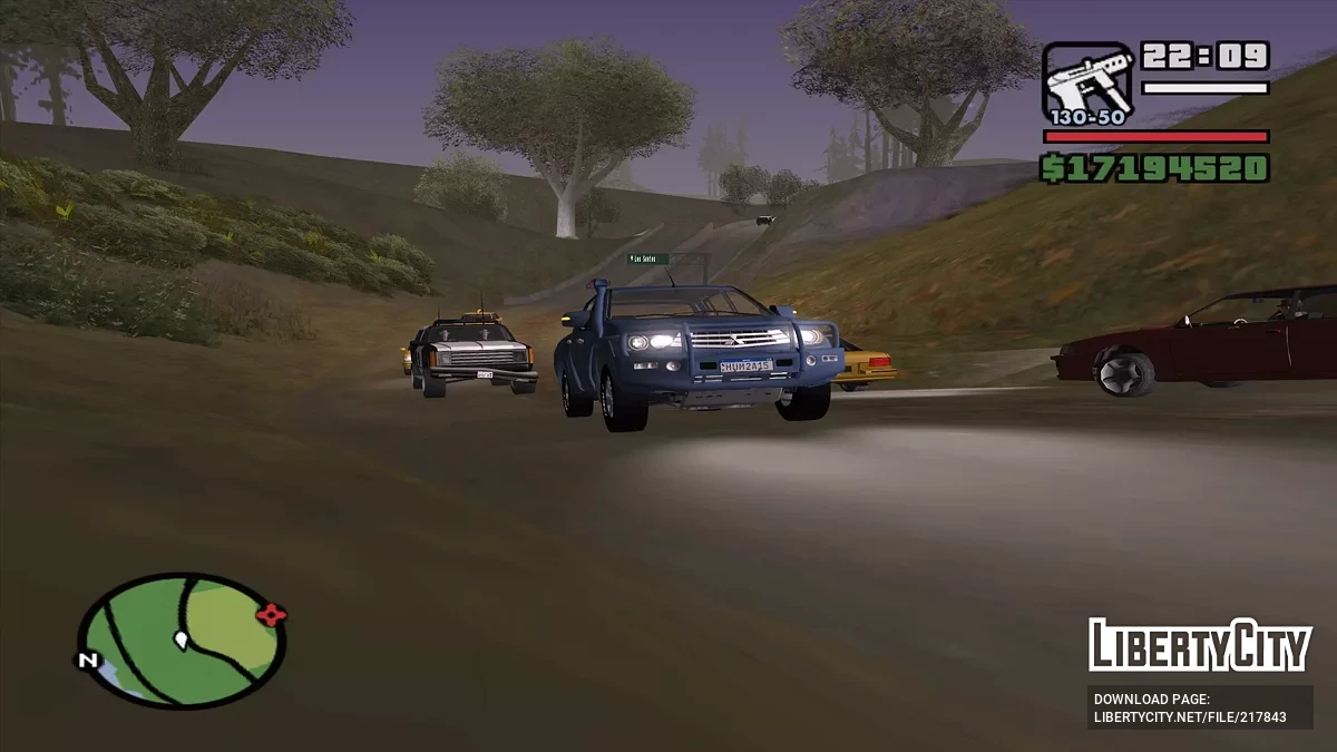 Mitsubishi L200 Triton-HPE / GTA San Andreas