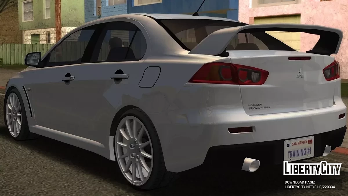 Mitsubishi Lancer Evolution X / GTA San Andreas