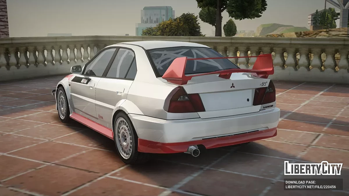 Mitsubishi Lancer GSR Evolution VI [CP9A] '99 (RallyArt) / GTA San Andreas