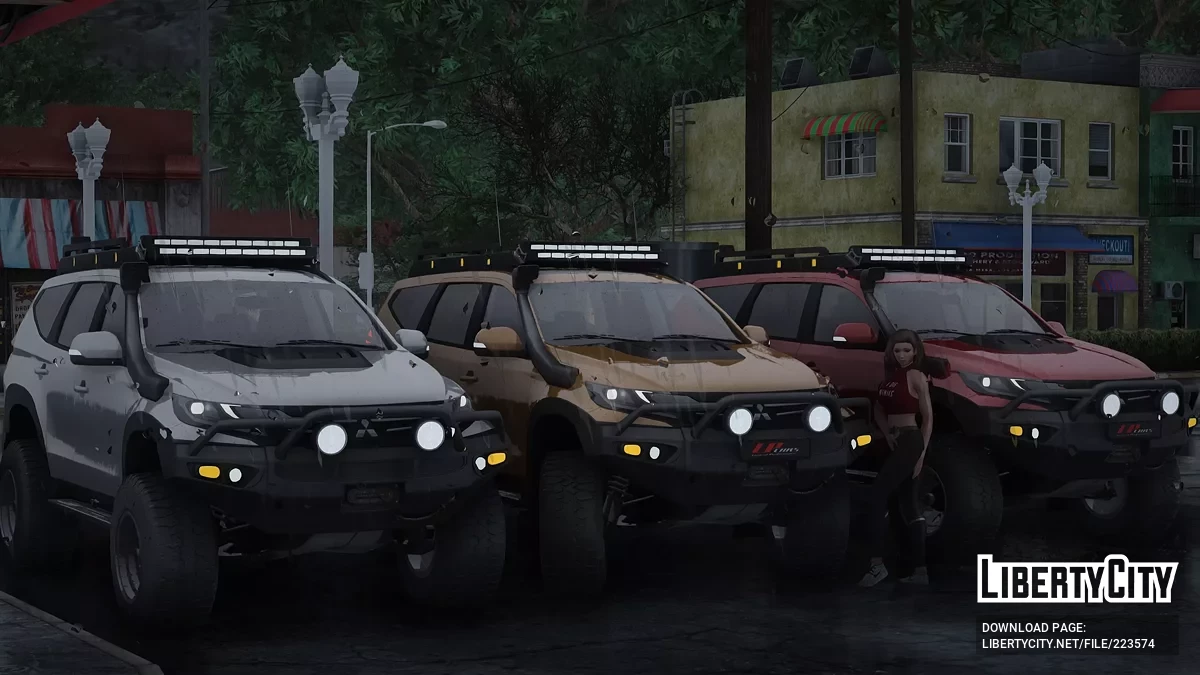 Mitsubishi Pajero Sport 3 LPcars / GTA San Andreas