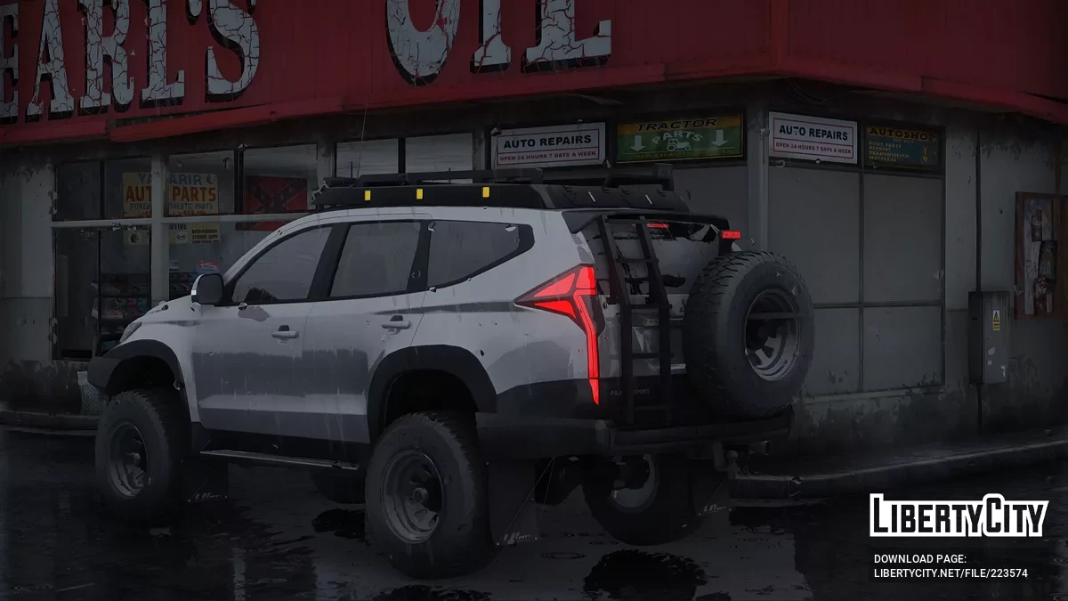 Mitsubishi Pajero Sport 3 LPcars / GTA San Andreas