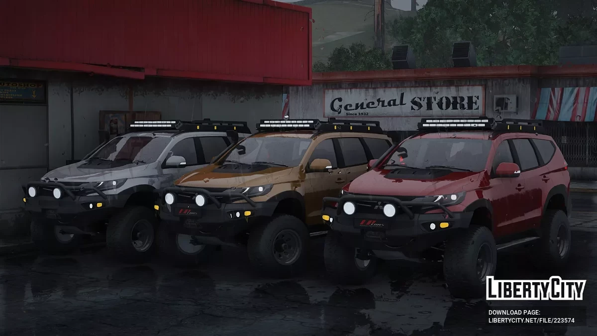 Mitsubishi Pajero Sport 3 LPcars / GTA San Andreas