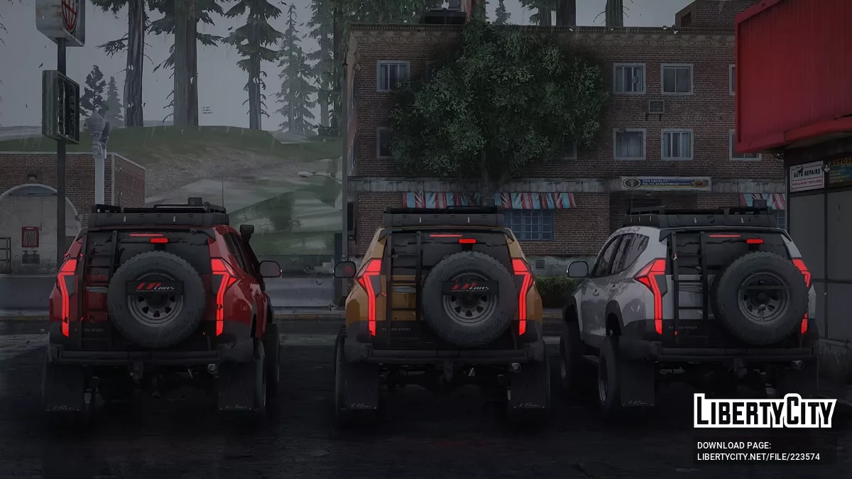 Mitsubishi Pajero Sport 3 LPcars / GTA San Andreas