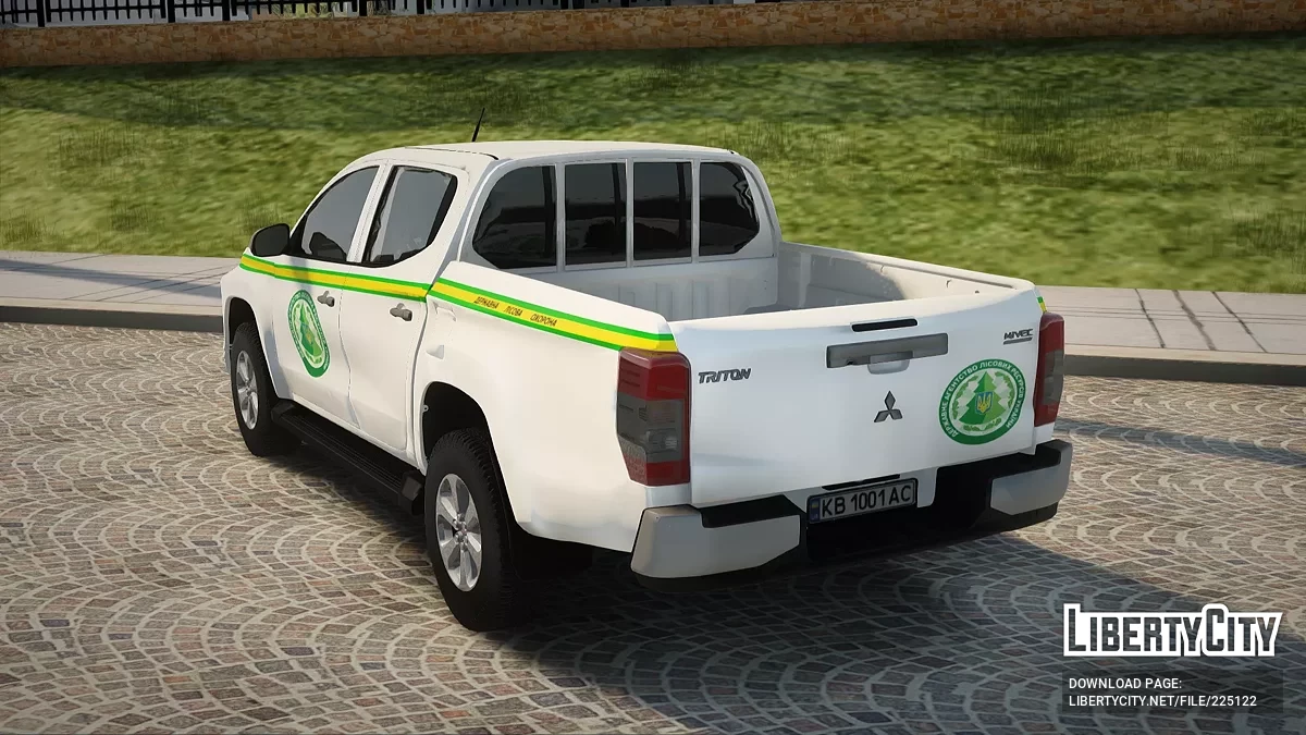 Mitsubishi Triton Государственная лесная охрана / GTA San Andreas