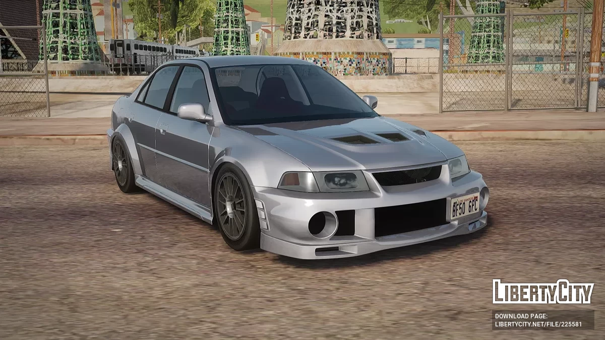 1999 Mitsubishi Lancer Evolution VI Black Revel / GTA San Andreas