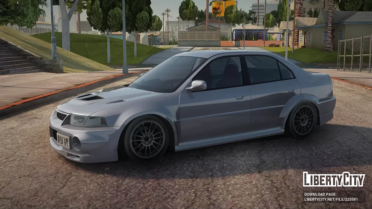 1999 Mitsubishi Lancer Evolution VI Black Revel / GTA San Andreas