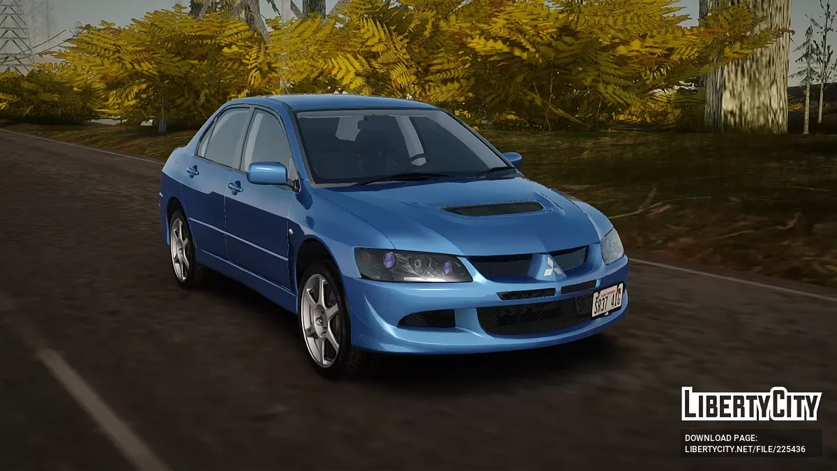 Mitsubishi Lancer Evolution 8 Tuneable / GTA San Andreas