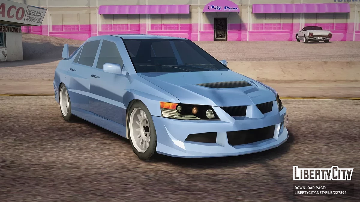 Mitsubishi Lancer Evolution VIII / GTA San Andreas