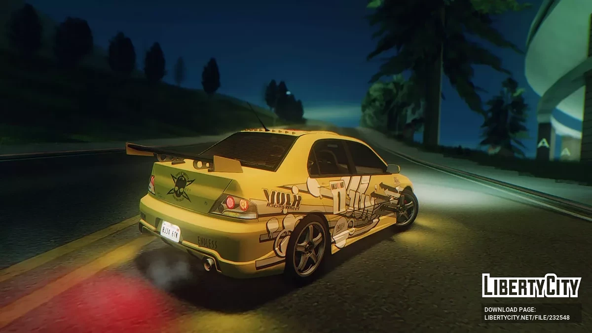 2004 Mitsubishi Lancer Evolution VIII (CT9A) / GTA San Andreas
