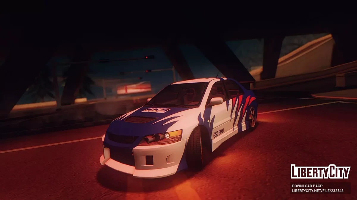 2004 Mitsubishi Lancer Evolution VIII (CT9A) / GTA San Andreas