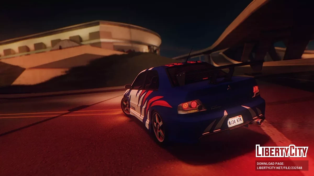 2004 Mitsubishi Lancer Evolution VIII (CT9A) / GTA San Andreas