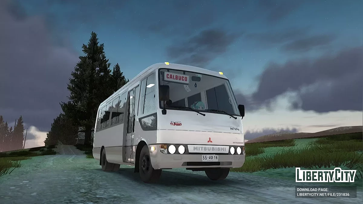 Mitsubishi Rosa 1998 Short/Long Body / GTA San Andreas