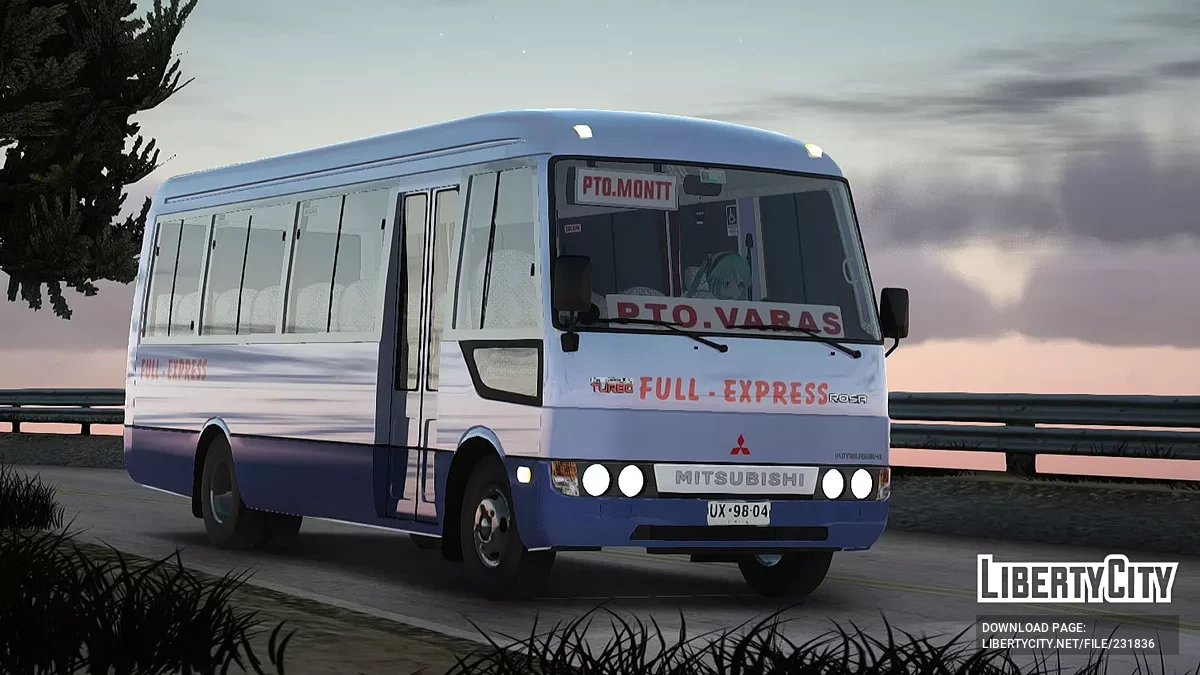 Mitsubishi Rosa 1998 Short/Long Body / GTA San Andreas