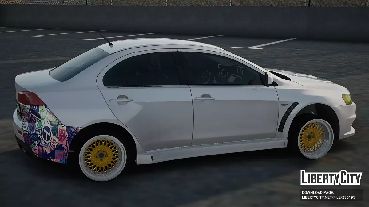 Mitsubishi Lancer X / GTA San Andreas