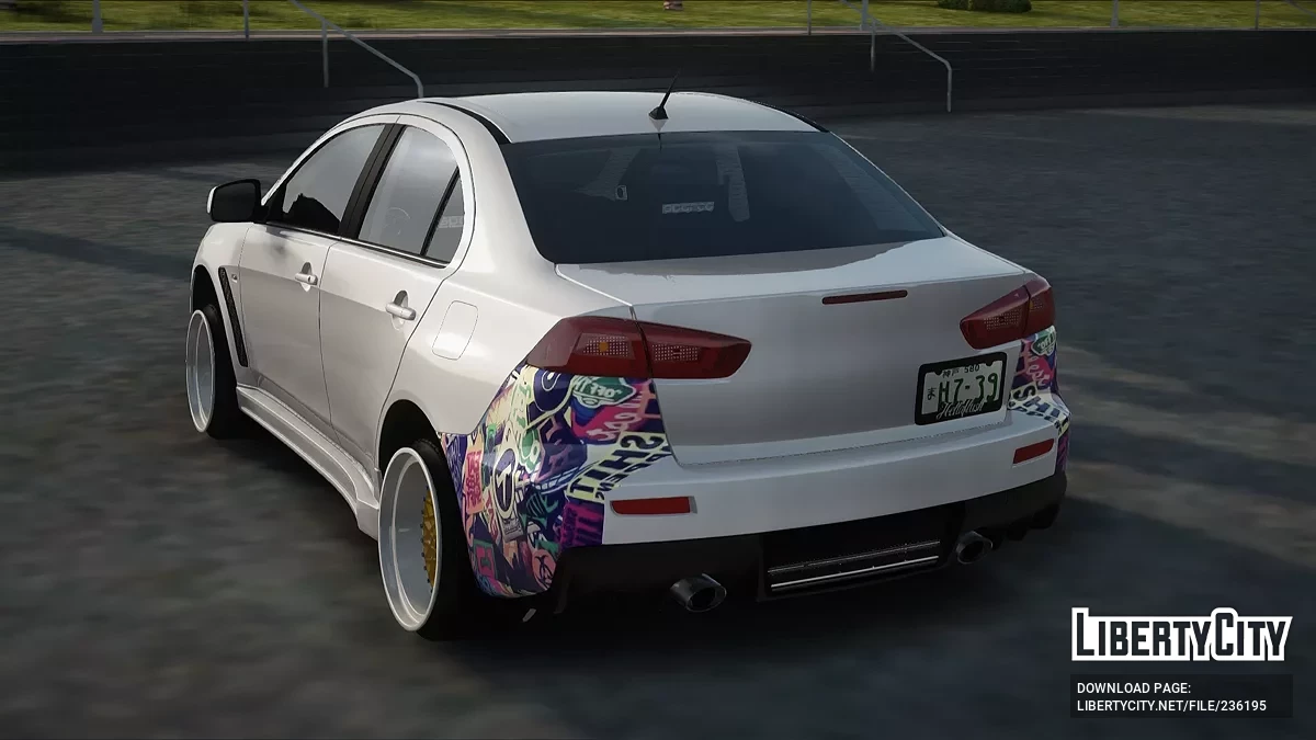 Mitsubishi Lancer X / GTA San Andreas