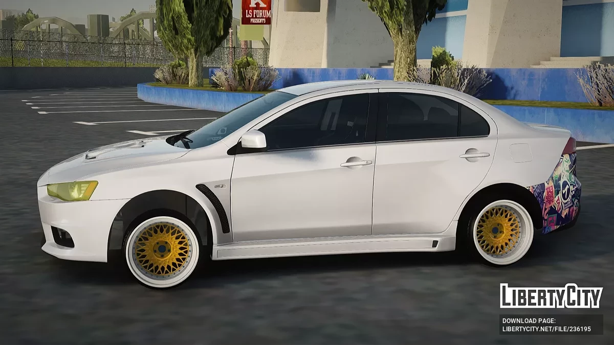 Mitsubishi Lancer X / GTA San Andreas