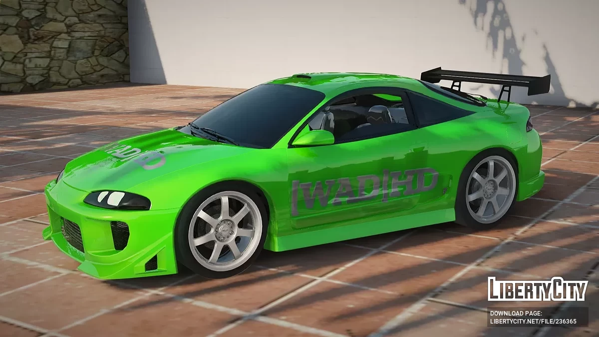 Mitsubishi Eclipse GSX 1996 / GTA San Andreas