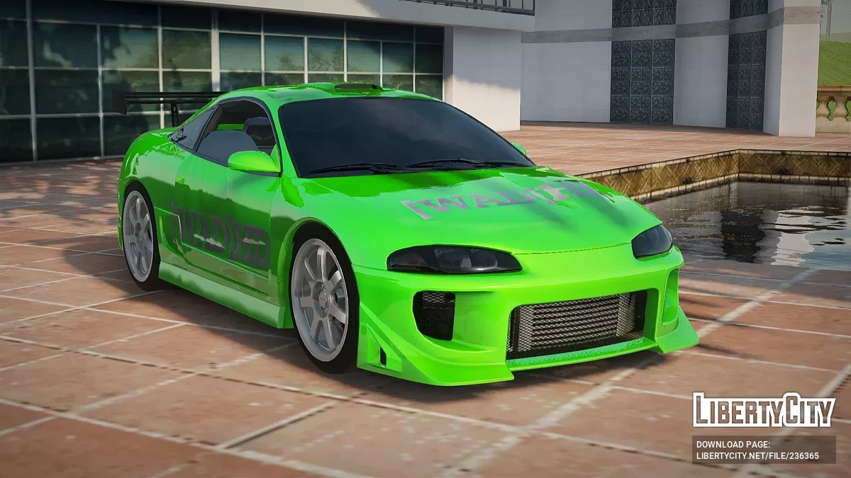 Mitsubishi Eclipse GSX 1996 / GTA San Andreas