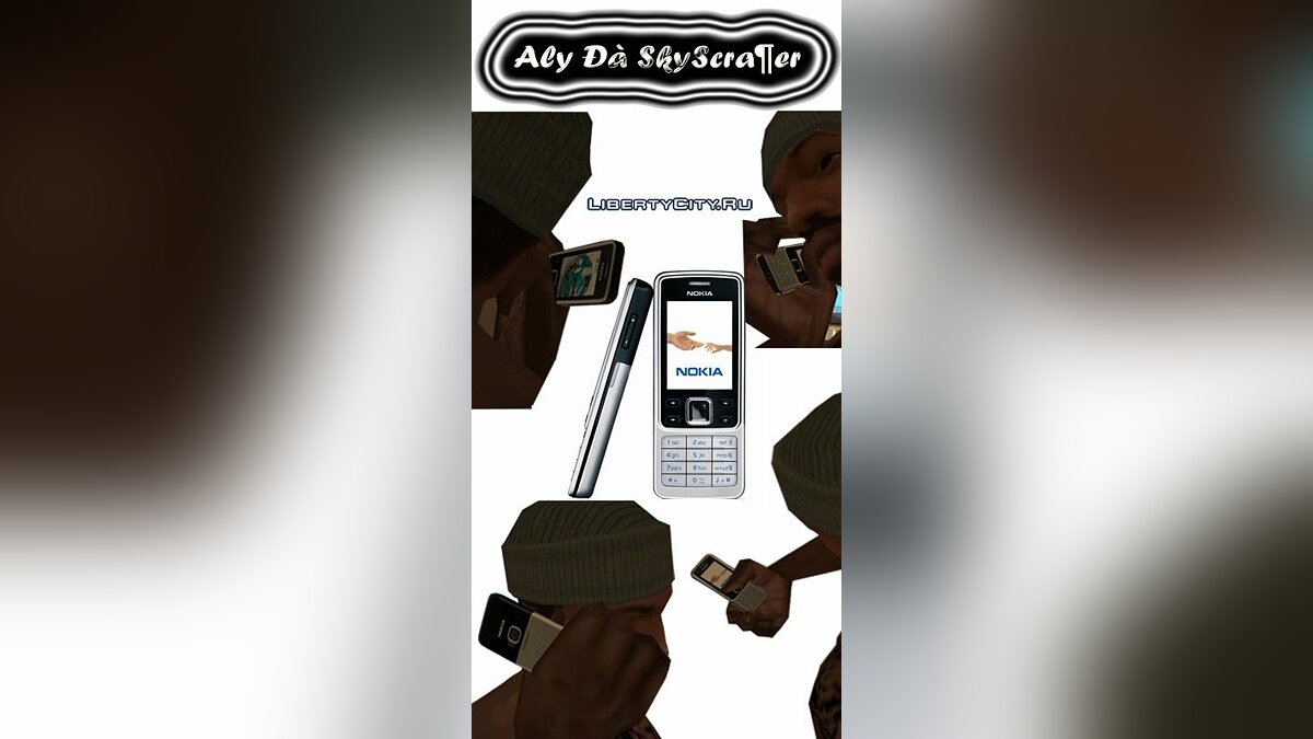 Скачать Nokia 6300 mobile для GTA San Andreas