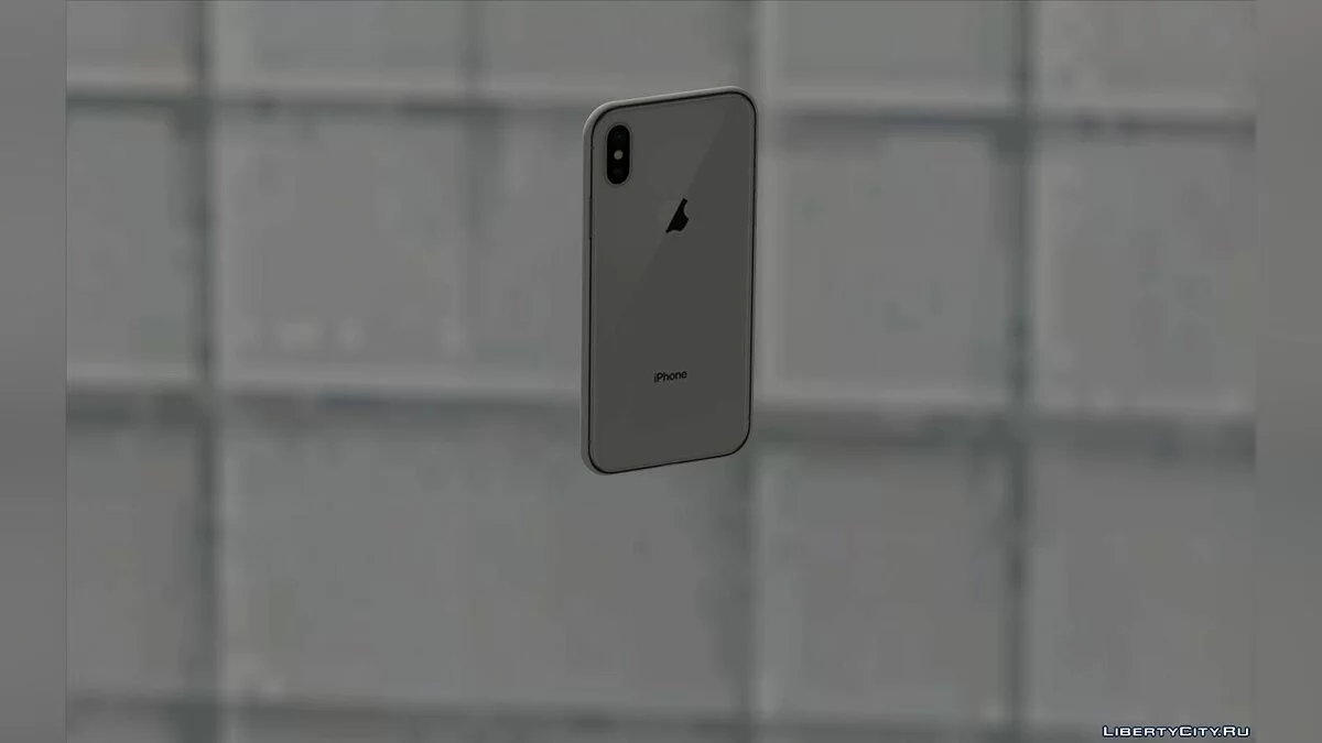 iPhone X черный и белый / GTA San Andreas